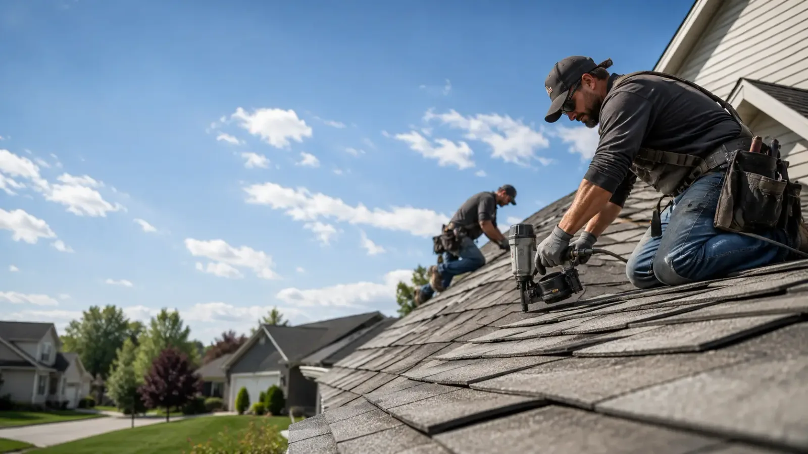 Storm Damage Roof Repair in Burns Flat, OK near me